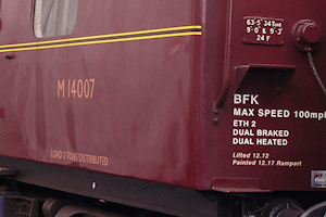 Photo of coach number